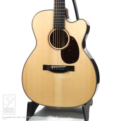 Santa Cruz OM Cutaway Custom Figured Mahogany (Short Scale) w/Raptor System EQ