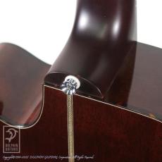 Santa Cruz OM Cutaway Custom Figured Mahogany (Short Scale) w/Raptor System EQ_10