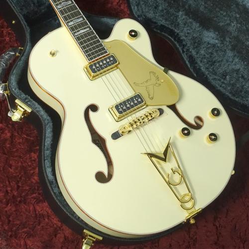 Gretsch G6136-55 Vintage Select Edition '55 Falcon Hollow Body with Cadillac Tailpiece Vintage White