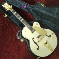 Gretsch G6136-55 Vintage Select Edition '55 Falcon Hollow Body with Cadillac Tailpiece Vintage White_2