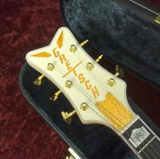 Gretsch G6136-55 Vintage Select Edition '55 Falcon Hollow Body with Cadillac Tailpiece Vintage White_4