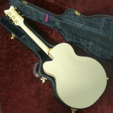 Gretsch G6136-55 Vintage Select Edition '55 Falcon Hollow Body with Cadillac Tailpiece Vintage White_6