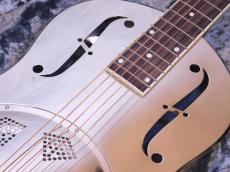 Republic Guitars Style-O type 12Fret-Joint Polished Nickel Finish_7