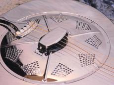 Republic Guitars Style-O type 12Fret-Joint Polished Nickel Finish_8