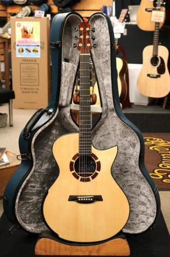 Hozen Guitars 【OUTLET SALE!】 BlueLabel MJ "Midium Jumbo" ♯174 【アディロンダックスプルース×メキシカンココボロ】【48無金利分割OK】