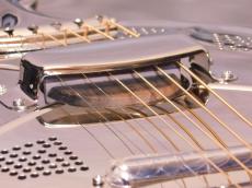 Republic Guitars Style-O type 12Fret-Joint Polished Nickel Finish w/Electro Plate Pickup_10