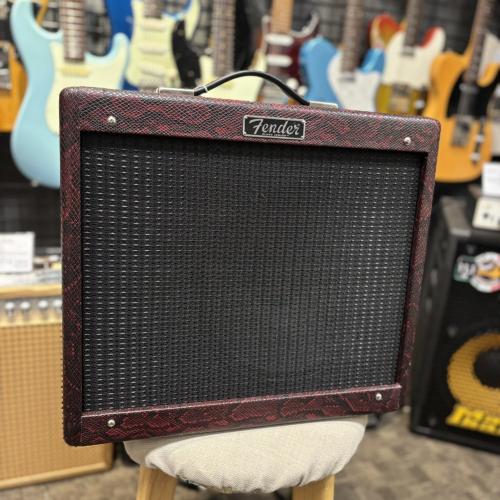 Fender SR Blues Junior IV Red Snakeskin/Black with Eminence Texas Heat Speaker【箱在庫あります】