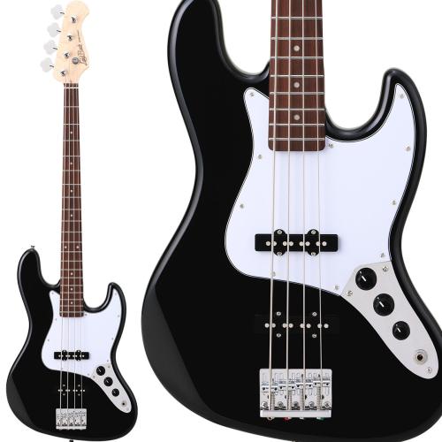Laid Back LJB-5-R-JJ Vintage Black エレキベース ジャズべースタイプ ハムバッカー切替可能 アルダーボディ