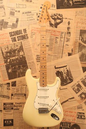Fender 1970 Stratocaster "Original Olympic White with Maple Cap Neck"