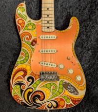 Fender Custom Shop Shop Masterbuilder Apprentice Nick Saccone Hippy Paisley 1969 Stratocaster N.O.S. Graphic by Pamelina H_2