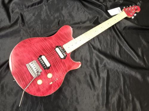 Sterling by MUSIC MAN SUB AXIS Flame Maple Stain Pink
