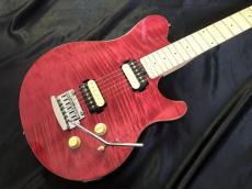 Sterling by MUSIC MAN SUB AXIS Flame Maple Stain Pink_2
