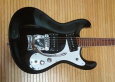 Mosrite USA The Ventures model black アーカンソー州での製造品_7