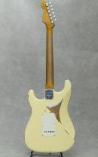 Fender Custom Shop 2018 LTD 1960 "Roasted" Stratocaster Heavy Relic Aged Vintage White_4