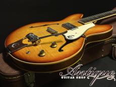 Epiphone E230T Casino 1967 Sunburst (Faded) Full-Original except Screws&Case w/Tremotone 2.78kg "Figured Top"_6