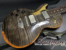 Taku Sakashta Guitars Noupaul /Robben Ford Model Lefty 2007 Taku's Trans Black w/BZF & Burled Maple PG #29 "One of a Kind"_4