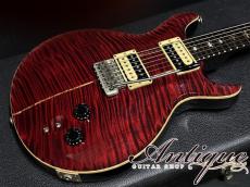 Paul Reed Smith [PRS] Santana Ⅰ 1996 Black Cherry /Highest-Grade Killer Figured Full-Original & Near-Mint "Brazilian Rosewood FB Spec"_4