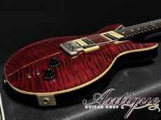 Paul Reed Smith [PRS] Santana Ⅰ 1996 Black Cherry /Highest-Grade Killer Figured Full-Original & Near-Mint "Brazilian Rosewood FB Spec"_6
