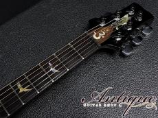 Paul Reed Smith [PRS] Santana Ⅰ 1996 Black Cherry /Highest-Grade Killer Figured Full-Original & Near-Mint "Brazilian Rosewood FB Spec"_10