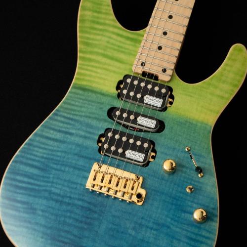 SCHECTER NV-3-24-MH-VTR-FM -Deep Blue to Light Green Fade- #S2408220 【限定生産モデル】