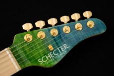 SCHECTER NV-3-24-MH-VTR-FM -Deep Blue to Light Green Fade- #S2408220 【限定生産モデル】_7