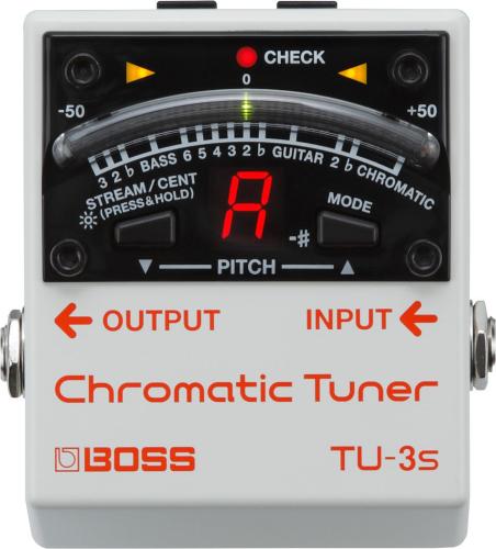 BOSS TU-3S CHROMATIC TUNER