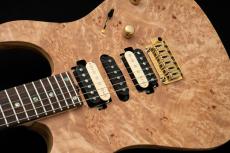 T's DST-Pro 24 5A Waterfall Burl Maple -Natural Matt / Steps Burner Natural Matt Back- #033136_5