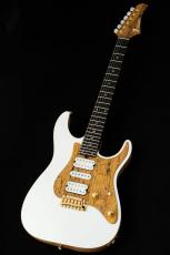 T's DST Pro 24 w/Spalted Maple PG -Steps White Mat / Burned Ash Back-_2