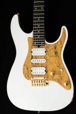 T's DST Pro 24 w/Spalted Maple PG -Steps White Mat / Burned Ash Back-_3