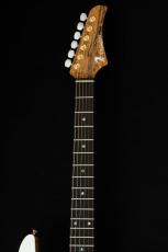 T's DST Pro 24 w/Spalted Maple PG -Steps White Mat / Burned Ash Back-_6