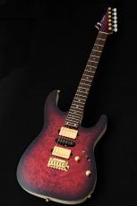 T's DST-Pro 24 5A Waterfall Burl Maple -Purple Burst / Steps White Matt Back-_2