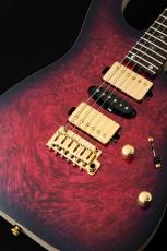 T's DST-Pro 24 5A Waterfall Burl Maple -Purple Burst / Steps White Matt Back-_4