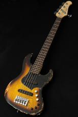 XOTiC XJ-1T 5st Heavy Aged -2 Tone Sunburst / Black Filler-_2