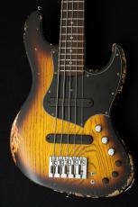 XOTiC XJ-1T 5st Heavy Aged -2 Tone Sunburst / Black Filler-_3