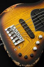 XOTiC XJ-1T 5st Heavy Aged -2 Tone Sunburst / Black Filler-_6