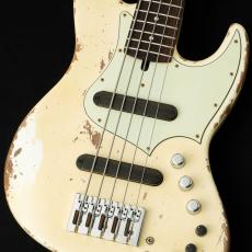 XOTiC XJ-1T 5st Heavy Aged w/Matching Head -Vintage White-