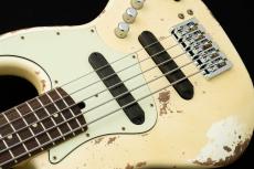 XOTiC XJ-1T 5st Heavy Aged w/Matching Head -Vintage White-_5