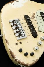 XOTiC XJ-1T 5st Heavy Aged w/Matching Head -Vintage White-_6