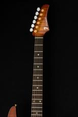 T's DST-Pro 24 5A Flame Maple -Vintage Honey Burst / Steps Black Matt Back-_7
