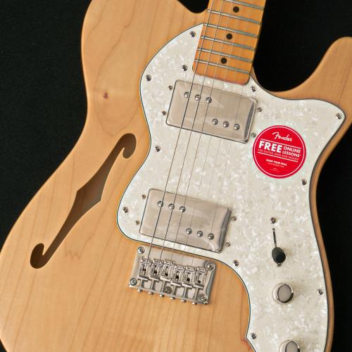 Squier by Fender Classic Vibe 70s Telecaster Thinline Natural 【3.32kg】【ICSH25008128】
