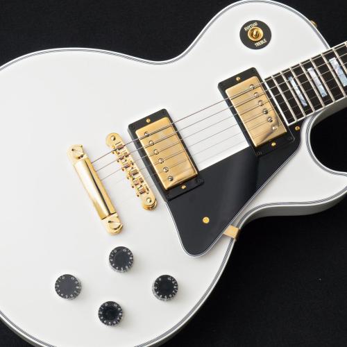 Gibson Les Paul Custom w/ Ebony Fingerboard Gloss- Alpine White- 【4.49kg】【48回無金利】