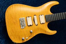 Marchione Set Neck Carved Top 1P Figured Maple Top -Amber-_3