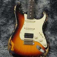 XOTiC XSC-2 3-Tone Burst Heavy Aged w/Roasted Flame Maple Neck【圧巻のヘヴィエイジド!】