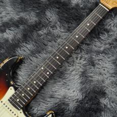 XOTiC XSC-2 3-Tone Burst Heavy Aged w/Roasted Flame Maple Neck【圧巻のヘヴィエイジド!】_4