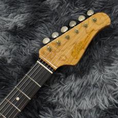XOTiC XSC-2 3-Tone Burst Heavy Aged w/Roasted Flame Maple Neck【圧巻のヘヴィエイジド!】_5