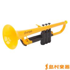pInstruments pTrumpet Yellow プラスチック トランペット