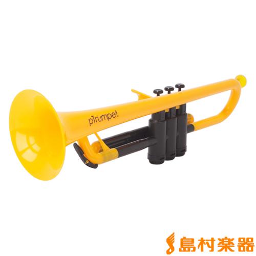 pInstruments pTrumpet Yellow プラスチック トランペット