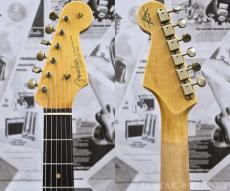 Fender Custom Shop ~Winter NAMM Show LIMITED EDITION #103~ 1964 L-Series Stratocaster Journeyman Relic -Black-_5