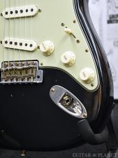 Fender Custom Shop ~Winter NAMM Show LIMITED EDITION #103~ 1964 L-Series Stratocaster Journeyman Relic -Black-_9