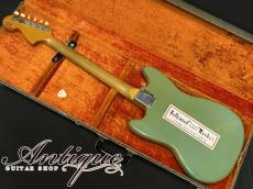 Fender Mustang 1965Neck&1968Body Compo. /Slab-BZF /Blue Signed by Char w/OHC "Owned & Played by Char"_3